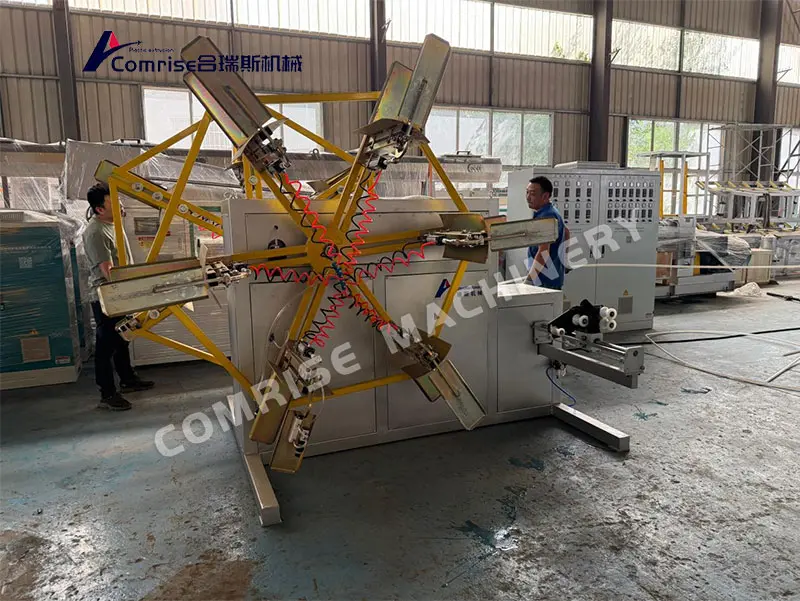 1/2လက်မ-2လက်မ HDPE ပိုက်စက် စမ်းသပ်ခြင်း လုပ်ဆောင်နေသည်၊ ဝယ်ယူသူ ကျေနပ်ပါသည်။
