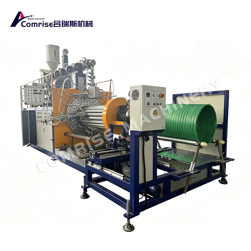 ကြီးမားသော Diameter Solid Wall Winding Pipe ထုတ်လုပ်မှုလိုင်း