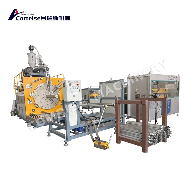 PE Hollow Wall Winding Pipe Machine